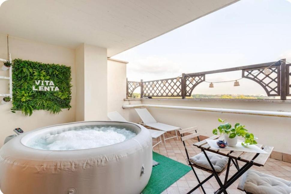 Vita Lenta Terrazza Roma Garbatella Екстериор снимка